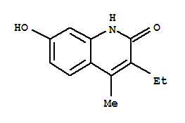 2(1H)-quinolinone,3-ethyl-7-hydroxy-4-methyl-(9ci)Structure,354130-78-2Structure 2(1H)-quinolinone,3-ethyl-7-hydroxy-4-methyl-(9ci) Structure,354130-78-2Structure