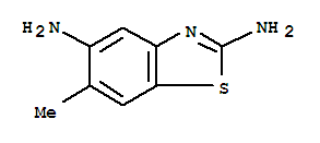 2,5-Benzothiazolediamine,6-methyl-(9ci)Structure,35435-49-5Structure 2,5-Benzothiazolediamine,6-methyl-(9ci) Structure,35435-49-5Structure