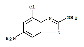 2,6-Benzothiazolediamine,4-chloro-(9ci)Structure,35435-50-8Structure 2,6-Benzothiazolediamine,4-chloro-(9ci) Structure,35435-50-8Structure