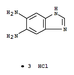 5,6-Diaminobenzimidazole trihydrochlorideStructure,355115-85-4Structure 5,6-Diaminobenzimidazole trihydrochloride Structure,355115-85-4Structure