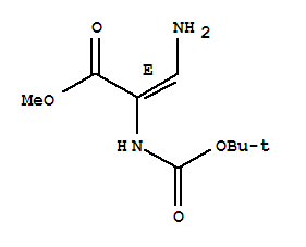(2Z)-3-氨基-2-({[(2-甲基-2-丙基)氧基]羰基}氨基)-2-丁烯酸結構式_355377-13-8結構式