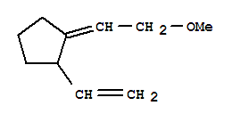 Cyclopentane,1-ethenyl-2-(2-methoxyethylidene)-(9ci)Structure,357204-95-6Structure Cyclopentane,1-ethenyl-2-(2-methoxyethylidene)-(9ci) Structure,357204-95-6Structure