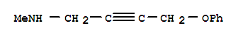 2-Butyn-1-amine,n-methyl-4-phenoxy-(9ci)Structure,357290-69-8Structure 2-Butyn-1-amine,n-methyl-4-phenoxy-(9ci) Structure,357290-69-8Structure