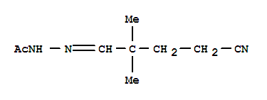 Acetic acid,(4-cyano-2,2-dimethylbutylidene)hydrazide (9ci)Structure,357295-15-9Structure Acetic acid,(4-cyano-2,2-dimethylbutylidene)hydrazide (9ci) Structure,357295-15-9Structure