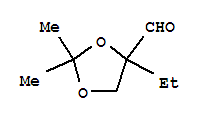 1,3-Dioxolane-4-carboxaldehyde,4-ethyl-2,2-dimethyl-(9ci)Structure,357330-15-5Structure 1,3-Dioxolane-4-carboxaldehyde,4-ethyl-2,2-dimethyl-(9ci) Structure,357330-15-5Structure
