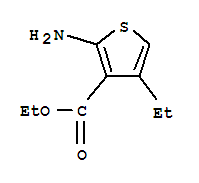 3-Thiophenecarboxylicacid,2-amino-4-ethyl-,ethylester(9ci)Structure,357332-70-8Structure 3-Thiophenecarboxylicacid,2-amino-4-ethyl-,ethylester(9ci) Structure,357332-70-8Structure