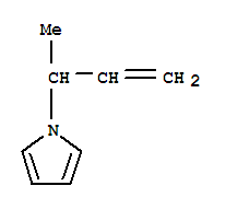 (9ci)-1-(1-甲基-2-丙烯基)-1H-吡咯結(jié)構(gòu)式_35801-86-6結(jié)構(gòu)式