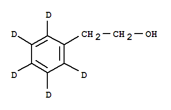 苯乙醇-D5結(jié)構(gòu)式_35845-63-7結(jié)構(gòu)式