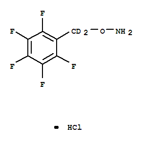 O-(2,3,4,5,6-五氟芐基)羥胺鹽酸鹽-D2結(jié)構(gòu)式_358730-85-5結(jié)構(gòu)式