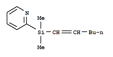 Pyridine,2-(1-hexenyldimethylsilyl)-(9ci)Structure,358782-76-0Structure Pyridine,2-(1-hexenyldimethylsilyl)-(9ci) Structure,358782-76-0Structure