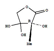 (3r)-(9ci)-二氫-3,4,4-三羥基-3-甲基-2(3H)-呋喃酮結(jié)構(gòu)式_359875-18-6結(jié)構(gòu)式