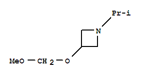 (9ci)-3-(甲氧基甲氧基)-1-(1-甲基乙基)-氮雜丁烷結構式_35995-40-5結構式
