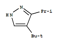 (9ci)-4-(1,1-二甲基乙基)-3-(1-甲基乙基)-1H-吡唑結(jié)構(gòu)式_360070-81-1結(jié)構(gòu)式