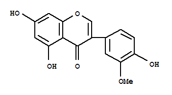 3’-O-甲基香豌豆苷元結(jié)構(gòu)式_36190-95-1結(jié)構(gòu)式