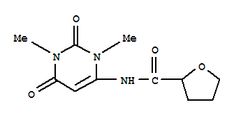 2-Furancarboxamide,tetrahydro-n-(1,2,3,6-tetrahydro-1,3-dimethyl-2,6-dioxo-Structure,362481-95-6Structure 2-Furancarboxamide,tetrahydro-n-(1,2,3,6-tetrahydro-1,3-dimethyl-2,6-dioxo- Structure,362481-95-6Structure
