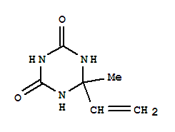 1,3,5-Triazine-2,4(1h,3h)-dione,6-ethenyldihydro-6-methyl-(9ci)Structure,362514-65-6Structure 1,3,5-Triazine-2,4(1h,3h)-dione,6-ethenyldihydro-6-methyl-(9ci) Structure,362514-65-6Structure
