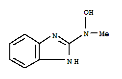 (9ci)-n-羥基-n-甲基-1H-苯并咪唑-2-胺結(jié)構(gòu)式_362599-89-1結(jié)構(gòu)式