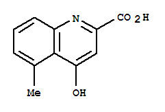 2-Quinolinecarboxylicacid,4-hydroxy-5-methyl-(9ci)Structure,36303-31-8Structure 2-Quinolinecarboxylicacid,4-hydroxy-5-methyl-(9ci) Structure,36303-31-8Structure