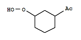 1-(3-Hydroperoxycyclohexyl)ethanoneStructure,364594-08-1Structure 1-(3-Hydroperoxycyclohexyl)ethanone Structure,364594-08-1Structure
