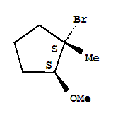 (1R,2r)-1-bromo-2-methoxy-1-methylcyclopentaneStructure,364750-25-4Structure (1R,2r)-1-bromo-2-methoxy-1-methylcyclopentane Structure,364750-25-4Structure