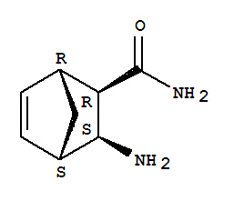 (1R,2R,3S,4S)-3-氨基雙環(huán)[2.2.1]庚-5-烯-2-甲酰胺結(jié)構(gòu)式_365544-86-1結(jié)構(gòu)式