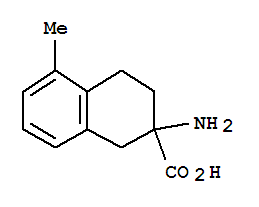 2-Naphthalenecarboxylicacid,2-amino-1,2,3,4-tetrahydro-5-methyl-(9ci)Structure,365554-24-1Structure 2-Naphthalenecarboxylicacid,2-amino-1,2,3,4-tetrahydro-5-methyl-(9ci) Structure,365554-24-1Structure