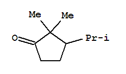 Cyclopentanone,2,2-dimethyl-3-(1-methylethyl)-(9ci)Structure,365978-37-6Structure Cyclopentanone,2,2-dimethyl-3-(1-methylethyl)-(9ci) Structure,365978-37-6Structure