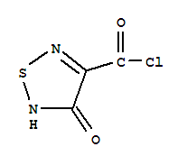 1,2,5-Thiadiazole-3-carbonyl chloride, 4,5-dihydro-4-oxo-(9ci)Structure,36624-57-4Structure 1,2,5-Thiadiazole-3-carbonyl chloride, 4,5-dihydro-4-oxo-(9ci) Structure,36624-57-4Structure