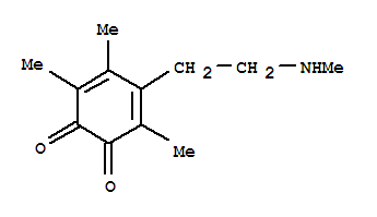 (9ci)-3,4,6-三甲基-5-[2-(甲基氨基)乙基]-3,5-環(huán)己二烯-1,2-二酮結(jié)構(gòu)式_366450-53-5結(jié)構(gòu)式