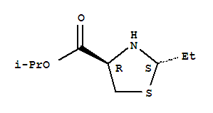 Isopropyl (2s,4r)-2-ethyl-1,3-thiazolidine-4-carboxylateStructure,366806-81-7Structure Isopropyl (2s,4r)-2-ethyl-1,3-thiazolidine-4-carboxylate Structure,366806-81-7Structure