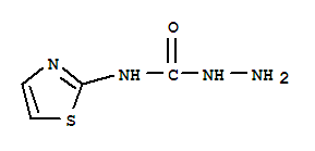 n-2-噻唑-肼羧酰胺結構式_3673-41-4結構式