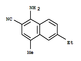 2-Naphthalenecarbonitrile,1-amino-6-ethyl-4-methyl-(9ci)Structure,367912-41-2Structure 2-Naphthalenecarbonitrile,1-amino-6-ethyl-4-methyl-(9ci) Structure,367912-41-2Structure