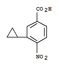 Benzoic acid,3-cyclopropyl-4-nitro-(9ci)Structure,368433-86-7Structure Benzoic acid,3-cyclopropyl-4-nitro-(9ci) Structure,368433-86-7Structure