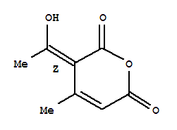 2H-pyran-2,6(3h)-dione,3-(1-hydroxyethylidene)-4-methyl-,(3z)-(9ci)Structure,368876-44-2Structure 2H-pyran-2,6(3h)-dione,3-(1-hydroxyethylidene)-4-methyl-,(3z)-(9ci) Structure,368876-44-2Structure