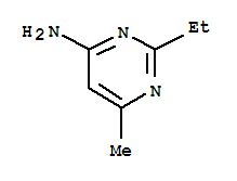 (9ci)-2-乙基-6-甲基-4-嘧啶胺結構式_36999-33-4結構式