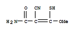 2-Propenamide, 2-cyano-3-mercapto-3-methoxy-Structure,37086-72-9Structure 2-Propenamide, 2-cyano-3-mercapto-3-methoxy- Structure,37086-72-9Structure