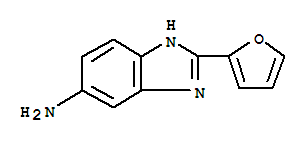 (9ci)-2-(2-呋喃)-1H-苯并咪唑-5-胺結(jié)構(gòu)式_37128-74-8結(jié)構(gòu)式