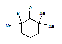 Cyclohexanone,2-fluoro-2,6,6-trimethyl-(9ci)Structure,375825-40-4Structure Cyclohexanone,2-fluoro-2,6,6-trimethyl-(9ci) Structure,375825-40-4Structure