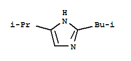 1H-imidazole,4-(1-methylethyl)-2-(2-methylpropyl)-(9ci) Structure,376587-15-4Structure