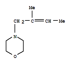Morpholine, 4-(2-methyl-2-butenyl)-(9ci)Structure,37857-39-9Structure Morpholine, 4-(2-methyl-2-butenyl)-(9ci) Structure,37857-39-9Structure