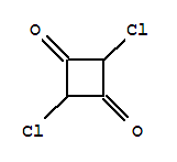 1,3-Cyclobutanedione, 2,4-dichloro-Structure,37873-66-8Structure 1,3-Cyclobutanedione, 2,4-dichloro- Structure,37873-66-8Structure