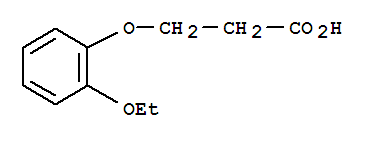 Propanoic acid,3-(2-ethoxyphenoxy)-(9ci)Structure,379254-66-7Structure Propanoic acid,3-(2-ethoxyphenoxy)-(9ci) Structure,379254-66-7Structure