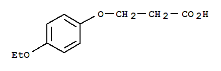 Propanoic acid,3-(4-ethoxyphenoxy)-(9ci)Structure,379254-67-8Structure Propanoic acid,3-(4-ethoxyphenoxy)-(9ci) Structure,379254-67-8Structure