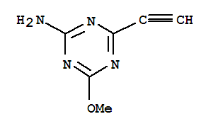 1,3,5-Triazin-2-amine,4-ethynyl-6-methoxy-(9ci)Structure,37972-27-3Structure 1,3,5-Triazin-2-amine,4-ethynyl-6-methoxy-(9ci) Structure,37972-27-3Structure