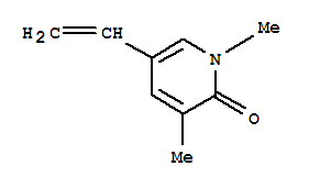 2(1H)-pyridinone,5-ethenyl-1,3-dimethyl-(9ci)Structure,380227-98-5Structure 2(1H)-pyridinone,5-ethenyl-1,3-dimethyl-(9ci) Structure,380227-98-5Structure