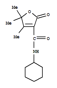 3-Furancarboxamide,n-cyclohexyl-2,5-dihydro-4,5,5-trimethyl-2-oxo-(9ci)Structure,380658-96-8Structure 3-Furancarboxamide,n-cyclohexyl-2,5-dihydro-4,5,5-trimethyl-2-oxo-(9ci) Structure,380658-96-8Structure