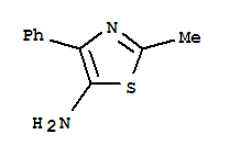 2-Methyl-4-phenyl-5-thiazolamineStructure,38093-76-4Structure 2-Methyl-4-phenyl-5-thiazolamine Structure,38093-76-4Structure