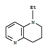 1,5-Naphthyridine,1-ethyl-1,2,3,4-tetrahydro-(9ci)Structure,381227-88-9Structure 1,5-Naphthyridine,1-ethyl-1,2,3,4-tetrahydro-(9ci) Structure,381227-88-9Structure