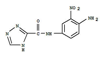 1H-1,2,4-triazole-3-carboxamide,n-(4-amino-3-nitrophenyl)-(9ci)Structure,387362-33-6Structure 1H-1,2,4-triazole-3-carboxamide,n-(4-amino-3-nitrophenyl)-(9ci) Structure,387362-33-6Structure