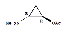 (1R,2r)-2-(dimethylamino)cyclopropyl acetateStructure,387844-99-7Structure (1R,2r)-2-(dimethylamino)cyclopropyl acetate Structure,387844-99-7Structure